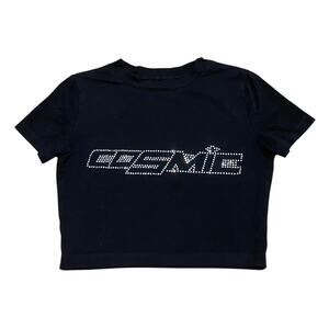 Y2k cosmic baby tee pit